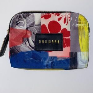 Hayward   ~Colorful Cosmetic Makeup Bag  ~ GREAT STOCKING STUFFER • NWOT